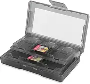 OUDQFCJ SD Card Case, Memory Card Storage Box, SD Card Holder (Dark Grey)