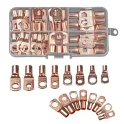 70pcs Wire Lug Connector SC6-25 Copper Connectors Bare Cable Electric1883