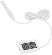 Digital -hygrometer Digital Thermometer Thermometer for Home Indoor Hygrometer Hygrometer Mini Humidity Meters Indoor Temperature Gauge White Abs