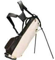 TaylorMade Flex Tech Carry Premium Stand Bag - Cream Brown