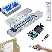 Magnetic Lock for Door - 600lb Electric Magnetic Door Lock Kit, Access Control System with 2 Remote Control