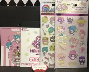 Hello Kitty Sticker Bundle Books Sheets New