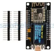 USB-C NodeMCU ESP8266 Development Board w/0.96" OLED Display CH340 Driver Module