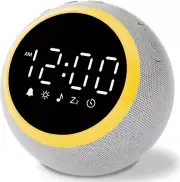 Rohent White Noise Sound Machine - with Nightlight & Alarm Clock - 25 Soothing S