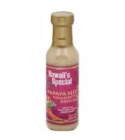 Hawaiis Special Vinaigrette Papaya Seed Dressing 12 Oz