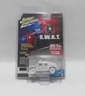 Johnny Lightning 1/64 Hummer HUMVEE POLICE SWAT WHITE LIGHTNING JLCP7159