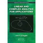 LINEAR AND COMPLEX ANALYSIS FOR APPLICATIONS