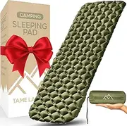 Tame Lands Sleeping Pad for Camping Ultralight Backpacking, Sleeping Mat for Hiking, Traveling & Outdoor Activities 17 OZ