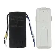 Wireless Receiver for Ceiling Fan Light Dimmer and Timing Multiple Functions