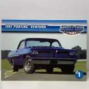 CARD ONLY: Johnny Lightning Trading Card 1961 Pontiac Ventura