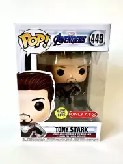 Funko POP! Marvel Avengers: Endgame - Tony Stark #449 GITD Target Exclusive NEW