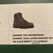 Danner 6” Lace Up Boots Caliper Size 14D Mens
