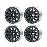 FLYXM Metal 2.2" Beadlock Wheel Rim 35mm for Wraith SCX10 TRX4 1/10 RC Crawler