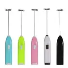 Stainless Steel Coffee Stirrer Egg Beater Cake Blender Electric Milk Frother