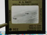 1947 U.S.NAVY Recognition Training Neg Slide #326 PBM MARINER USN PATROL