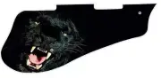 Pickguard Pick Guard 5120 Graphical Graphic Guitar Black Panther