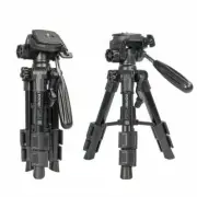 ZOMEI Q100 Tabletop Desktop Mini Tripod With 3-Way Pan/Tilt Head for Camera DSLR