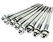 Best YXZ1000R Titanium Head Studs Ti Cylinder Stud Bolt Upgrade Kit 90119-10004