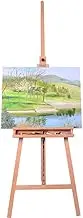 Mont Marte Floor Easel with Tilt Beech Wood