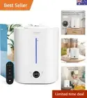 Air Humidifier & Diffuser for Bedroom Large Room, 4L Cool Mist Humidifier wit...