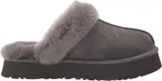UGG Women's Disquette Slipper, Charcoal, 7