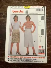 Burda 8637 UNCUT Sewing Pattern, Misses' Skirt, Size 10-24