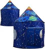 Space Rocket Childrens Play Tent,Spaceship Rocket Indoor Playhouse Tent | Indoor Toddler Rocket Ship Playhouse for Home, Outdoor, Children Room