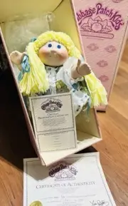 Cabbage Patch Kids Ltd Edition Porcelain ‘Kellyn Marie’ 1984 #4882