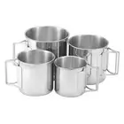 Camping Water Cup Lightweight Tea Beer Coffee Mug for Outdoor Use (4Pcs) HOT