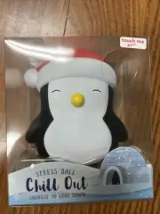 Penguin Stress Ball Chill Out Squeeze Squish Toy