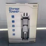 Rare Level Up Nintendo Wii Storage Tower Console Guitars Games Controllers