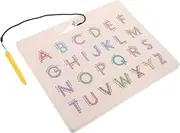 Creative Learning Aid Boys and Girls Alphabet Writing Board Montessori Tracing Board Educational Handwriting Practice for Preschool