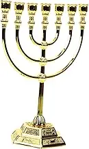 Unique Hole Tealight Candle Holder Jewish Decorations Desktop Candelabrum Shabbat Candlesticks for Office