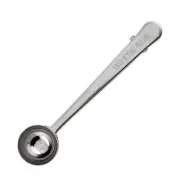 NEW Loved Beyond Measure Coffee Scoop Clip Stainless Steel Inspirational Faith