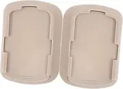 ETHZZLE Pair of 2019-2021 Car Cabin Camera Covers Abs Slide Blocks Decorative Webcam Shield