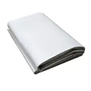 Tent Repair Patch 5x5' White Vinyl For Canopy Inflatable Awning Seam Holes Rips