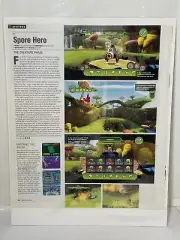 Spore Hero Video Game Preview Magazine Article Print Ad Wall Art