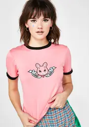 [Fearless Illustration] Not Sulking Ringer Tee
