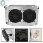 For Ford Mustang Foxbody 79-93 5.0L 2.3L AT/MT 3Row Aluminum Radiator Shroud Fan