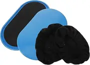 TOKIDNY 1 Set Portable Fitness Sliders Discs for Home Gym Multi Functional Oval Sliding Discs for Core Workouts Compact and Ergonomic Design for Muscle Training