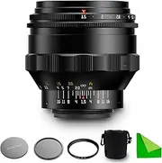 TTArtisan 75mm F1.5 Swirly Bokeh Large Aperture Full Frame Manual Focus Prime Lens Compatible with M42 Mount Cameras with 58mm Lens Filter