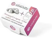 SILVERETTE The Original Silver Nursing Cups with O-Feel Silicon Ring - Soothe and Protect (Silverette + O-Feel) (XL)