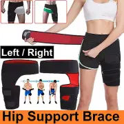 Thigh Hip Brace Hamstring Wrap Compression Groin Support Sciatica Pain Relief