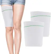 2Pcs Catheter Leg Bag Holder, Foley Leg Bag Sleeve, Fabric Catheter Sleeves Leg Bag Holder, Drainage Bags Calf Holder Strap, Elastic Catheter Sleeve for Legs (XL)
