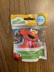 Elmo Sesame Street Friends 3" Figure Playskool Toy Cake Topper Ages 18M-4Y NEW