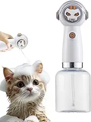 Automatic Foaming Soap Dispenser, Electric Dog Soap Dispenser, Auto Foaming Shampoo Dispenser for Dog and Cat Bathing, Rechargeable Soap Dispenser for Pet Bathing, Bathroom, Kitchen Sink