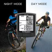 Bike Speedometer Bicycle Digital Odometer Waterproof LCD Wireless Code Table
