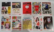 Uniqlo 10 x Postcard Set - Moomin - Warhol - Haring - Kabuki - Barron - Basquiat