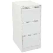 GO 3 Drawer Filing Cabinet White