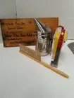 Beekeeping Smoker SS + SS hive tool + Bee brush plus Free smoker fuel